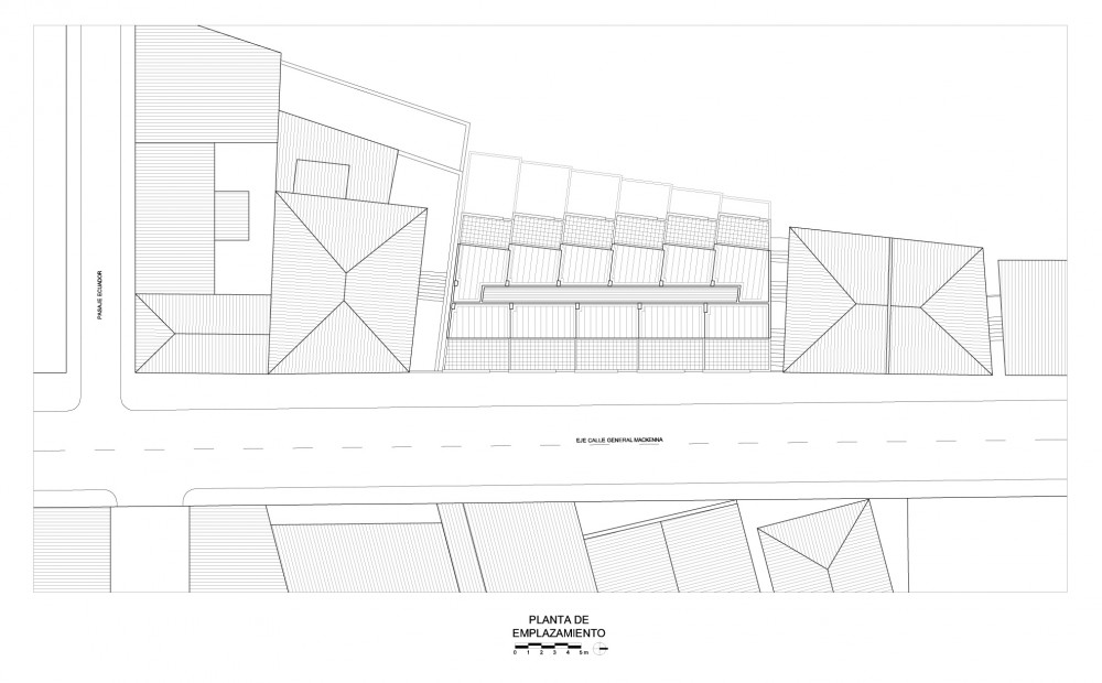 Housing - Lofts Yungay II - Rearquitectura location plan
