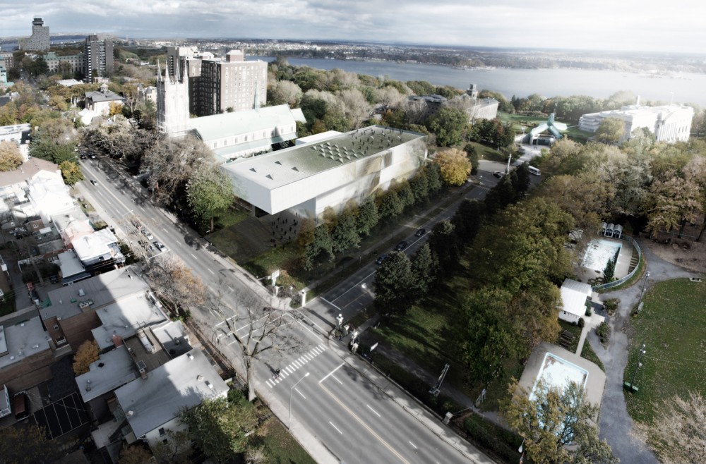Musée National des Beaux Arts du Québec proposal / Saucier + Perrotte Architectes