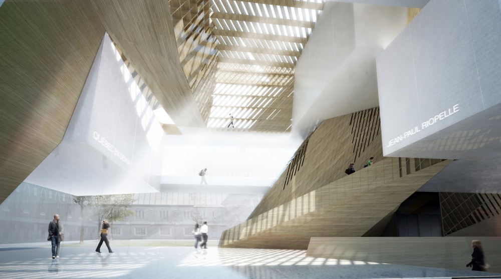 Musée National des Beaux Arts du Québec proposal / Saucier + Perrotte Architectes