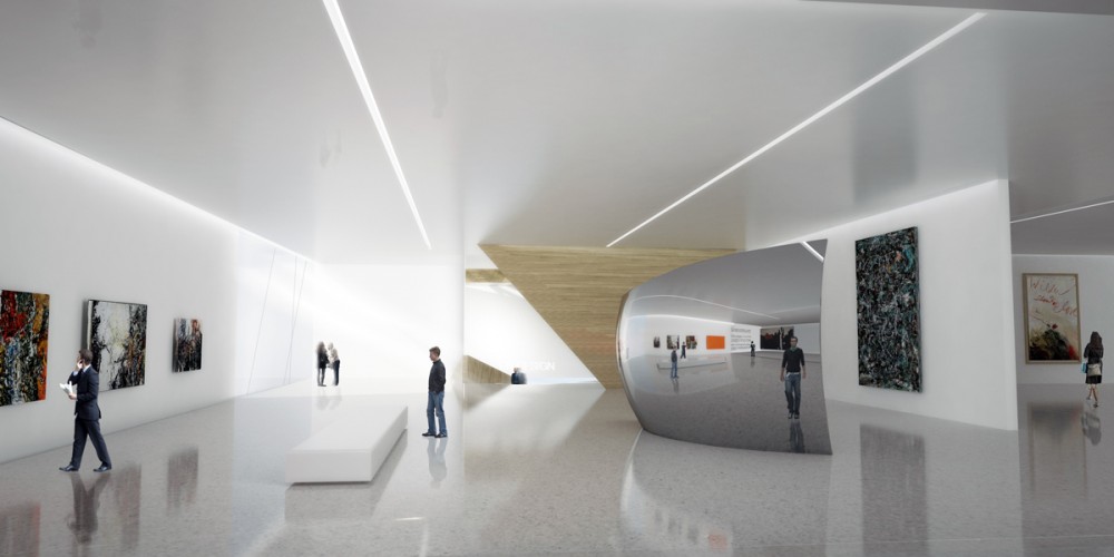 Musée National des Beaux Arts du Québec proposal / Saucier + Perrotte Architectes