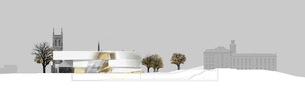 Musée National des Beaux Arts du Québec proposal / Saucier + Perrotte Architectes