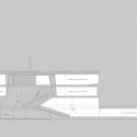 11 - Longitudinal Section © Courtesy of Saucier + Perrotte Architectes