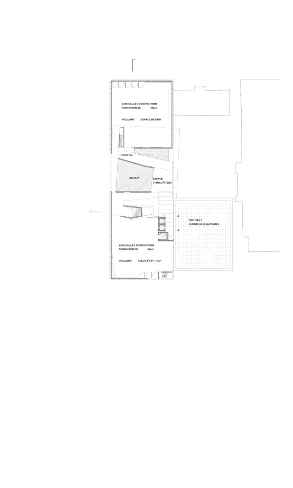 Musée National des Beaux Arts du Québec proposal / Saucier + Perrotte Architectes