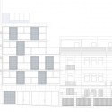 Orfila Housing, Store & Garage - Abalos + Sentkiewicz Arquitectos Orfila Housing, Store & Garage - Abalos + Sentkiewicz Arquitectos elevation 01