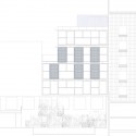 Orfila Housing, Store & Garage - Abalos + Sentkiewicz Arquitectos Orfila Housing, Store & Garage - Abalos + Sentkiewicz Arquitectos elevation 02