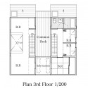 TTN House - Miyahara Architect Office TTN House - Miyahara Architect Office third floor plan