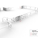 Performance Capture Studio - Kanner Architects & Lorcan O’Herlihy Architects Performance Capture Studio - Kanner Architects & Lorcan O’Herlihy Architects flag wall perspective