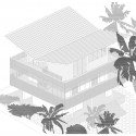 Tropical House - Camarim Architects Tropical House - Camarim Architects axo