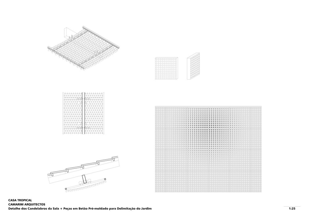 Tropical House - Camarim Architects lighting details