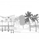 Tropical House - Camarim Architects Tropical House - Camarim Architects perspective section