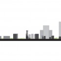 S-Trenue Tower - Mass Studies context elevation 02