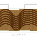 Cave Restaurant - Koichi Takada Architects Cave Restaurant - Koichi Takada Architects acoustic timber set out