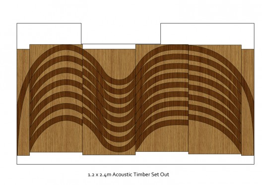 acoustic timber set out