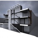 Gallery House - Ogrydziak Prillinger Architects perspective section