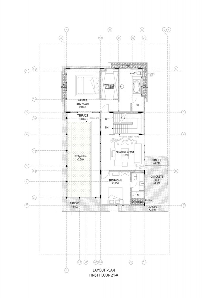 Setia Eco Park Villa - TWS & Partners first floor plan
