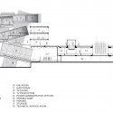 Vakko Headquarters and Power Media Center / REX Long section © REX