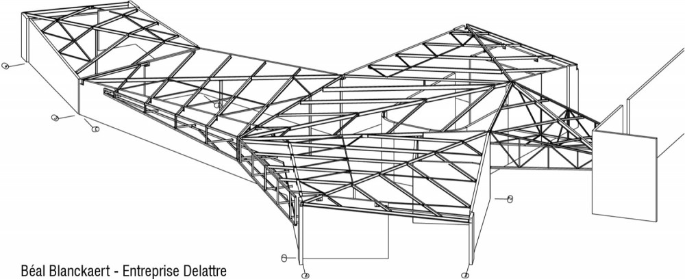 Centre of Pedagogic Multimedia Resources - Béal & Blanckaert structure axo