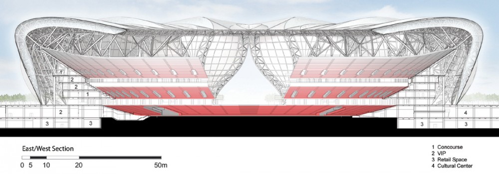 Hangzhou_DD_Stadium_Section_East-West Hangzhou_DD_Stadium_Section_East-West