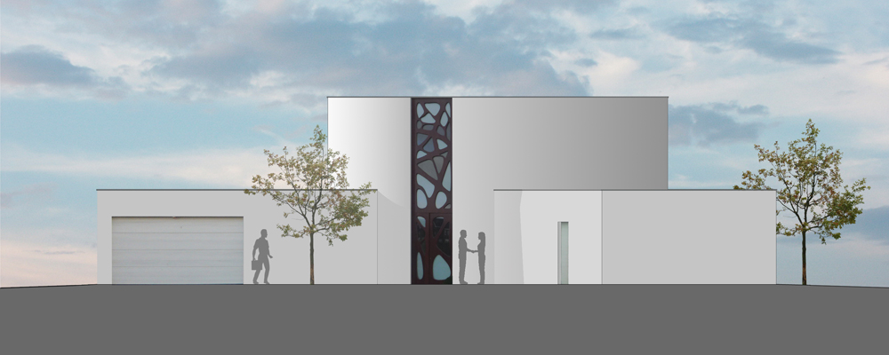 House - Villa Dali - 123DV Architecture & Consult north elevation