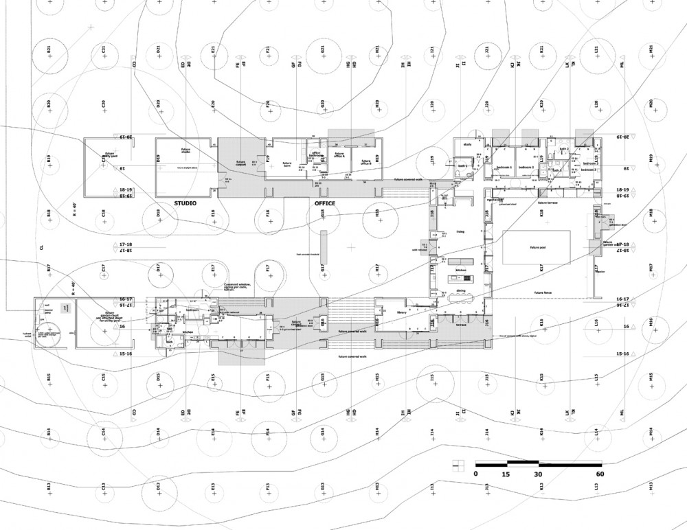 Orchard House - Anderson Anderson Architecture floor plan