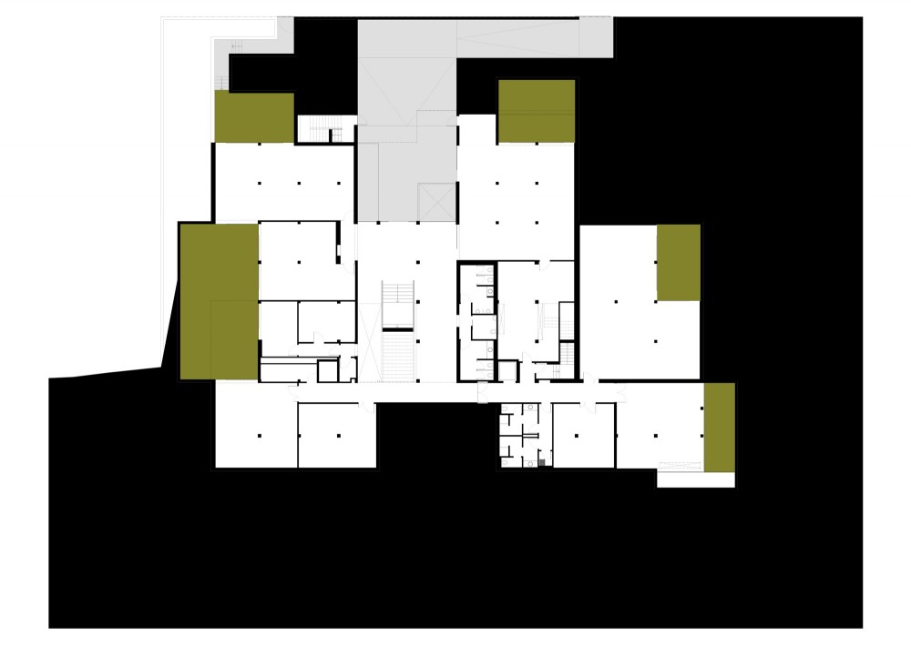 Madan Park Building - PPST Arquitectura underground plan
