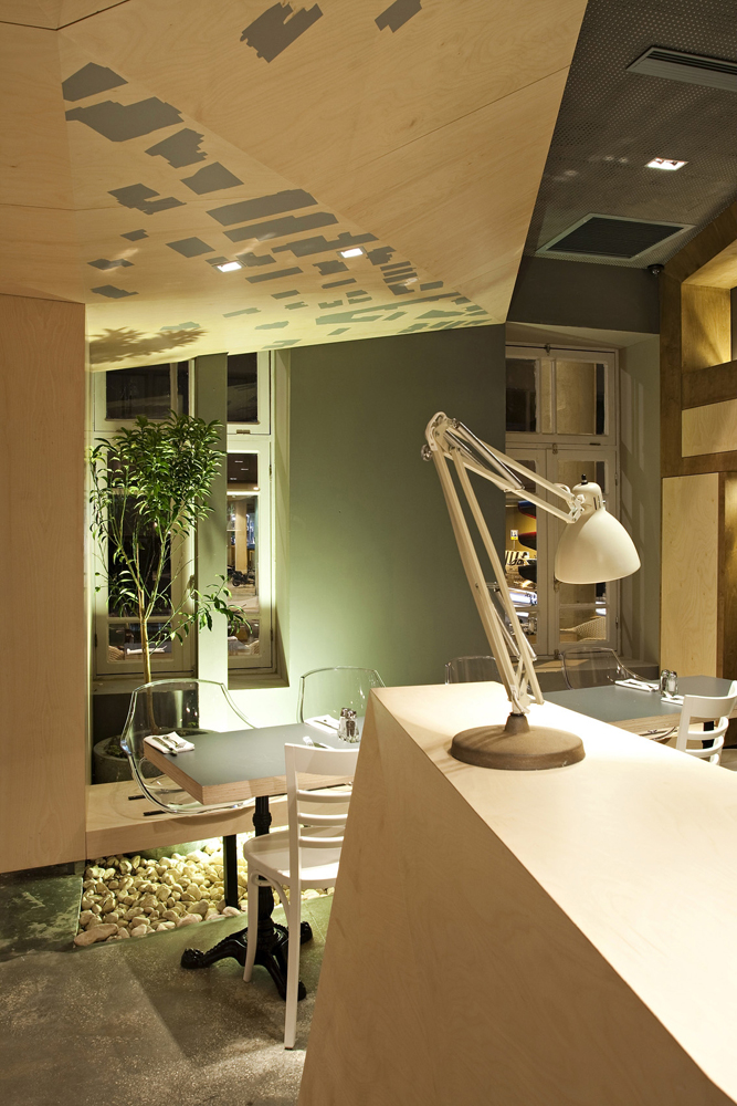 Theodor Restaurant - SO Architecture © Asaf Oren