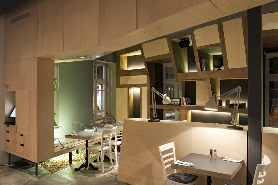 Theodor Restaurant - SO Architecture © Asaf Oren