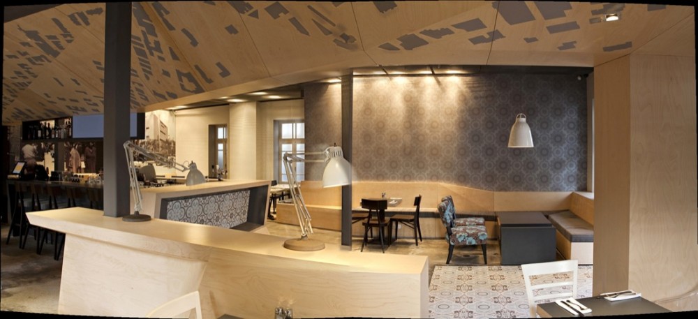 Theodor Restaurant - SO Architecture © Asaf Oren