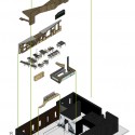 Theodor Restaurant - SO Architecture exploded axo