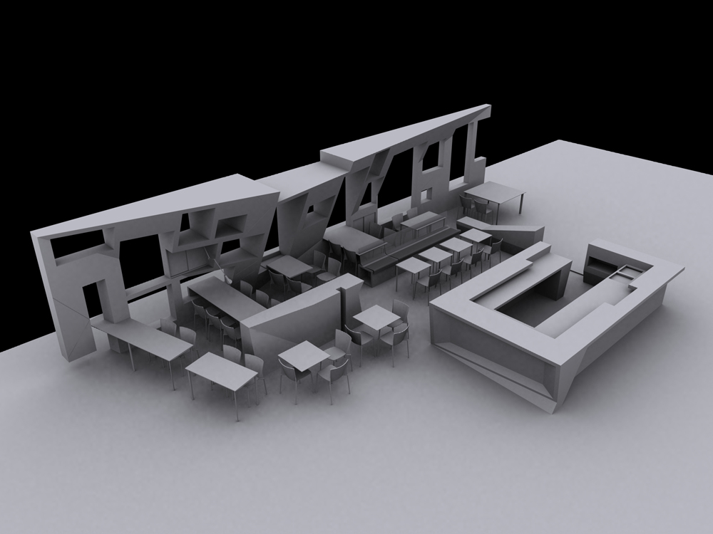 Theodor Restaurant - SO Architecture model 02