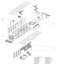 Cantilever House - Anderson Anderson Architecture Cantilever House - Anderson Anderson Architecture exploded axo