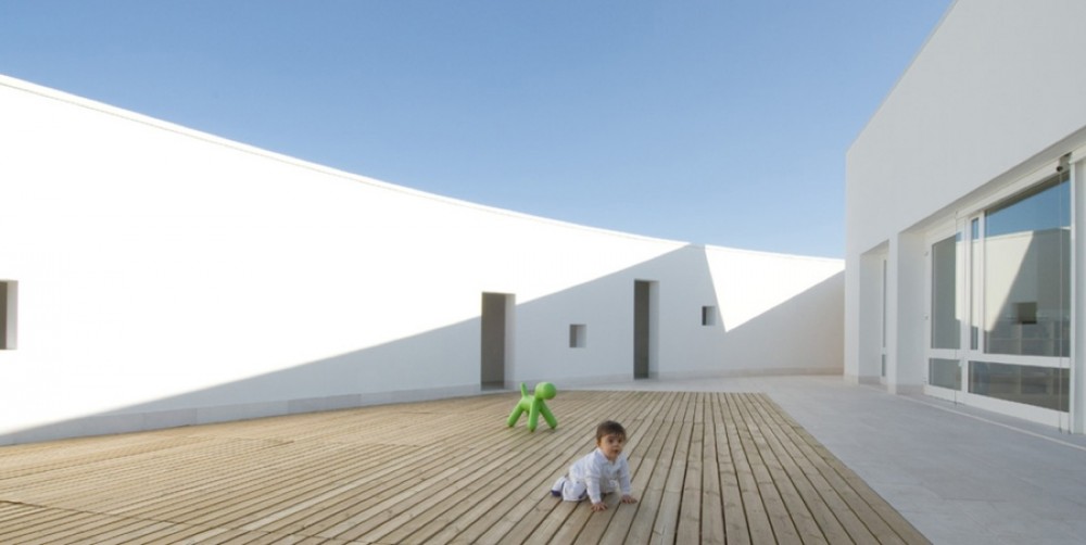 Benetton Kindergarden - Alberto Campo Baeza © Marco Zanta