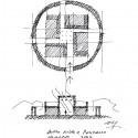 Benetton Kindergarden - Alberto Campo Baeza sketch