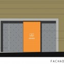 Get & Go Restaurant - Andres Remy Arquitectos elevation