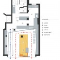 Get & Go Restaurant - Andres Remy Arquitectos lower floor plan