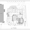 Myongji University Bangmok Library - Gansam Architects & Associates first floor plan
