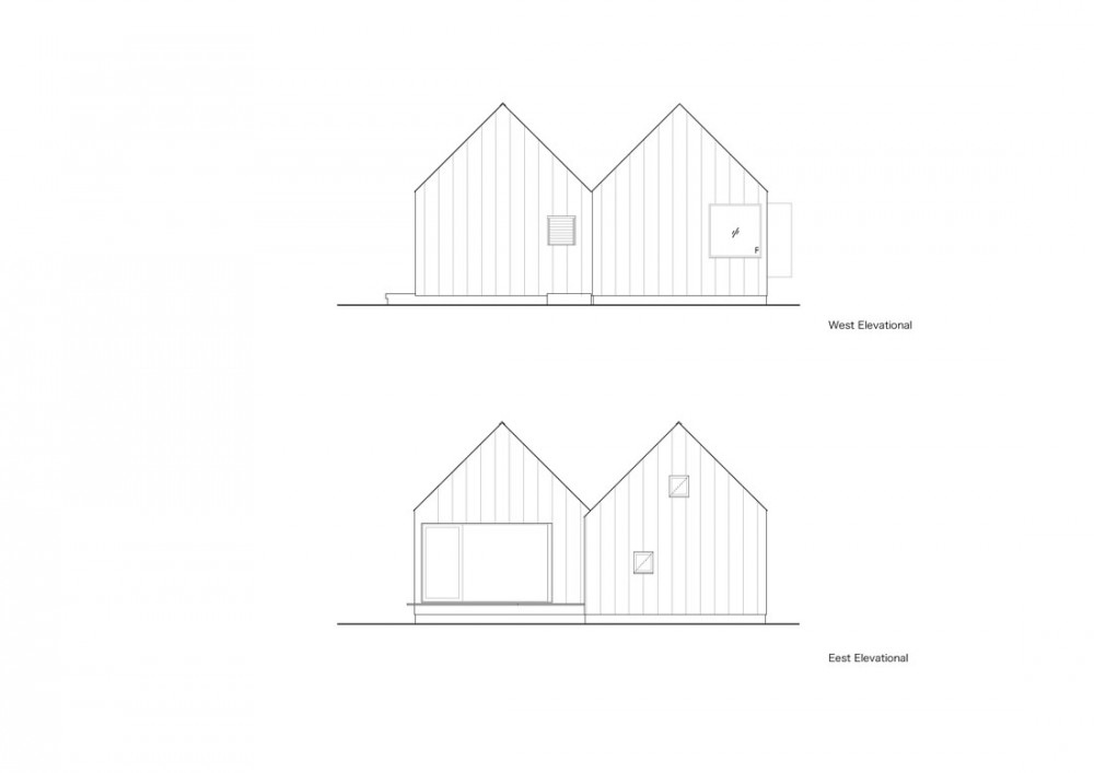 Chikuzen House - Design nico Architect Associates elevation 02