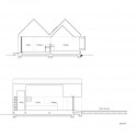 Chikuzen House - Design nico Architect Associates Chikuzen House - Design nico Architect Associates section