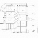 Chameleon House - Anderson Anderson Architecture section