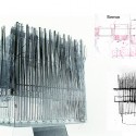 Chameleon House - Anderson Anderson Architecture model 01