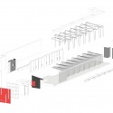 Woodwalk - Vir.Mueller Architects exploded axo