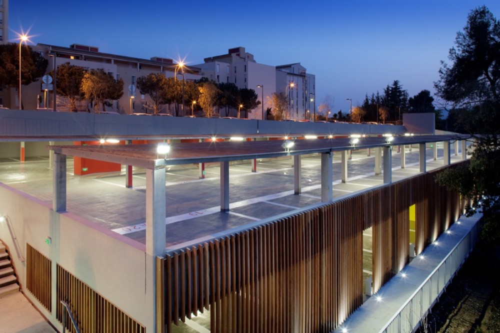 Carros Parking Lot & Urban Planning / N+B Architectes