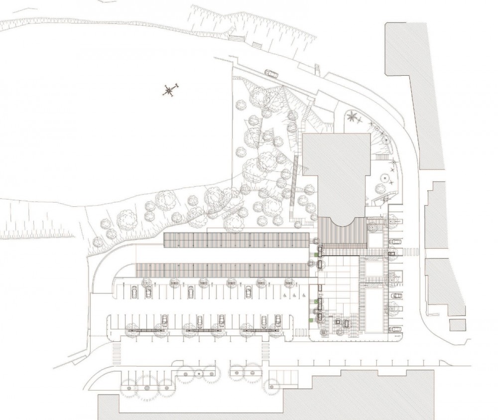 Carros Parking Lot & Urban Planning / N+B Architectes