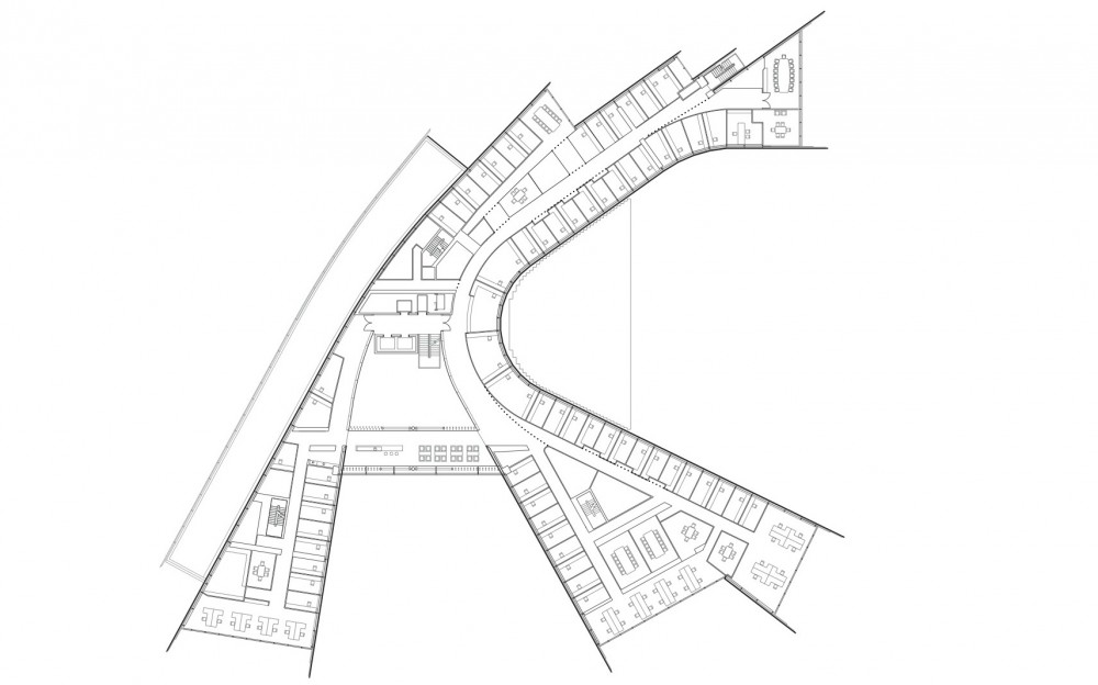 Business School and Teaching Complex - FJMT + Archimedia level 05 plan