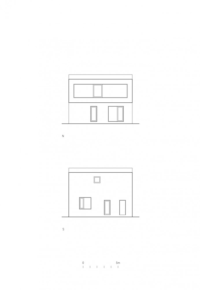 Pael House - Pezo von Ellrichshausen Architects elevations 02