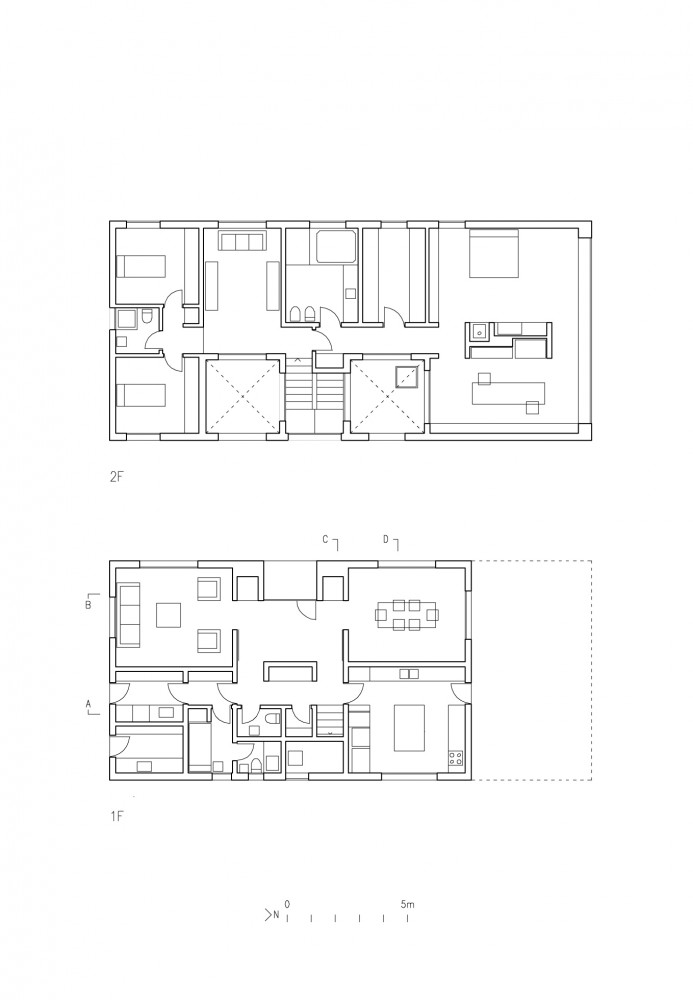 Pael House - Pezo von Ellrichshausen Architects floor plans