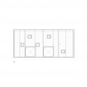 Pael House - Pezo von Ellrichshausen Architects roof plan