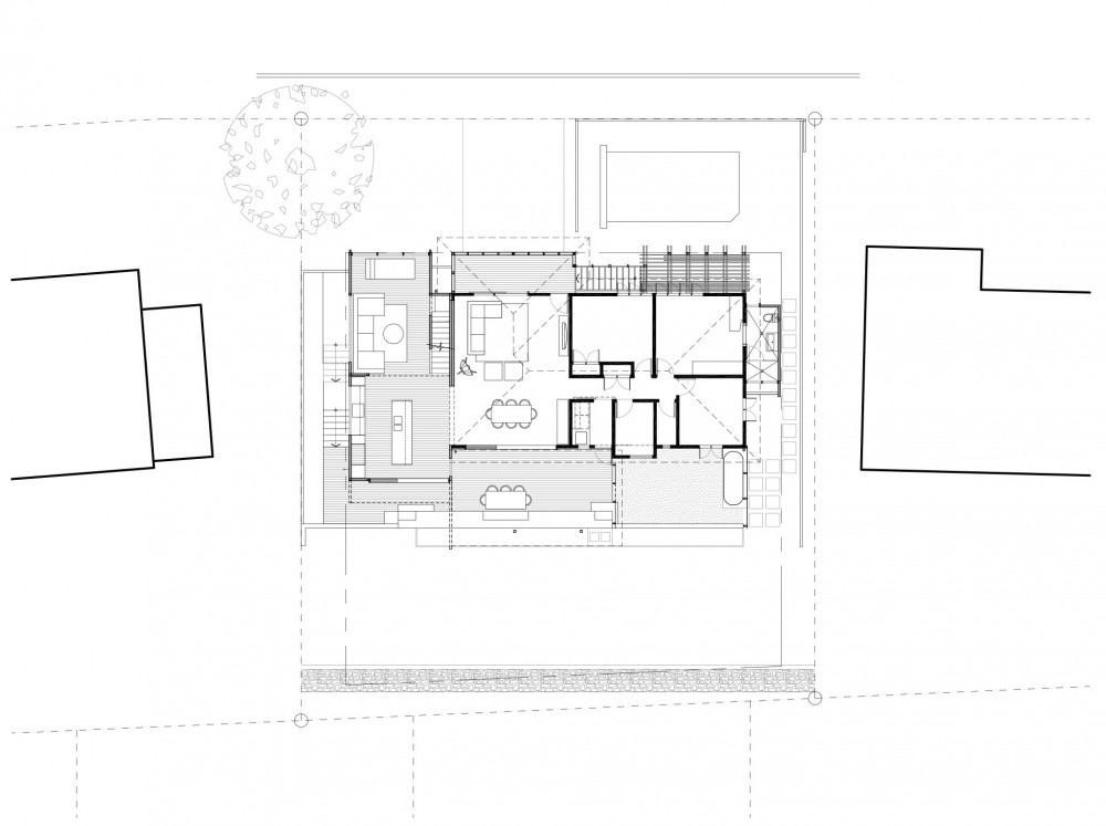 Lockyer Residence - Shaun Lockyer Architects first floor plan