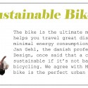 3 Sustainable Bike 3 Sustainable Bike 3 Sustainable Bike