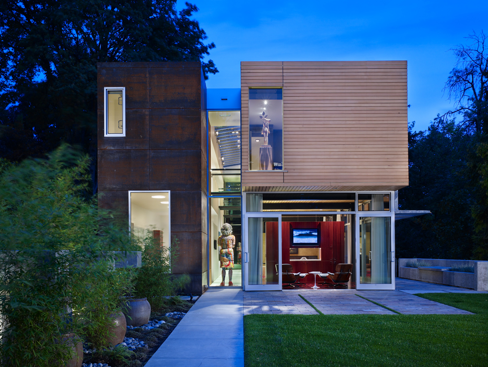 House - Mad Park Residence - Vandeventer + Carlander Architects © Ben Benschneider